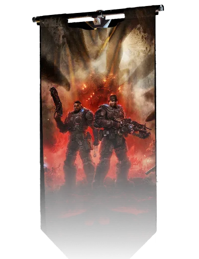 Gears of War: E-Day, banner