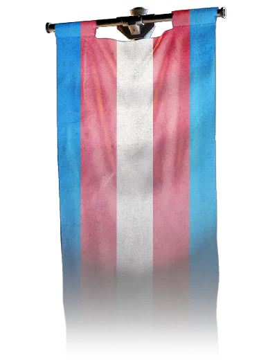 Transgender, banner