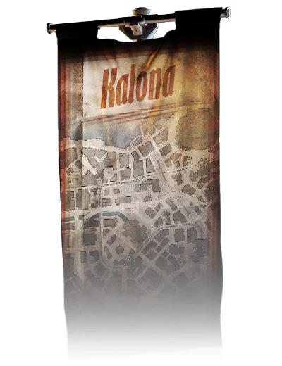 Downtown Map, banner