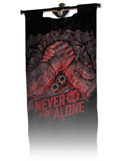 Never Fight Alone 2024, banner