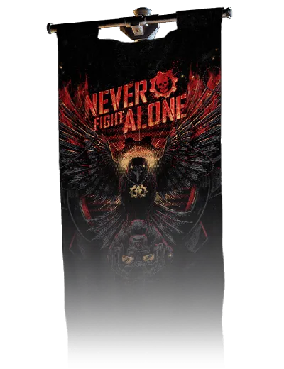 Never Fight Alone 2025, banner