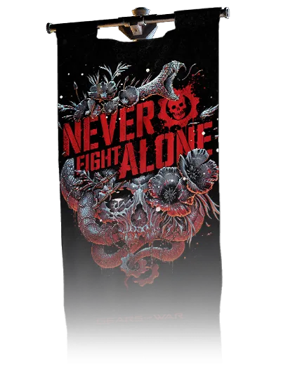 Never Fight Alone 2026, banner