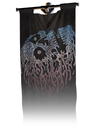 Liquid Death Skull, banner