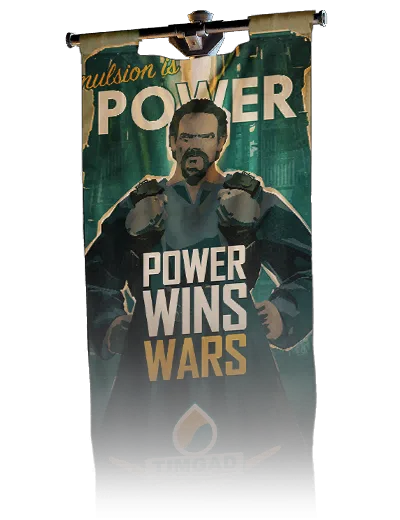 Imulsion Is Power, banner