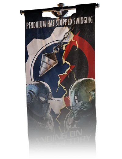 The Pendulum Swings, banner