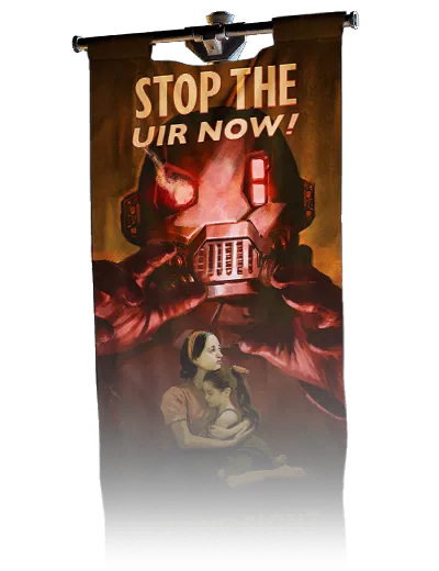Stop The UIR, banner