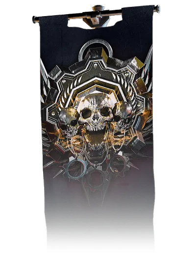 Dead Serious, banner