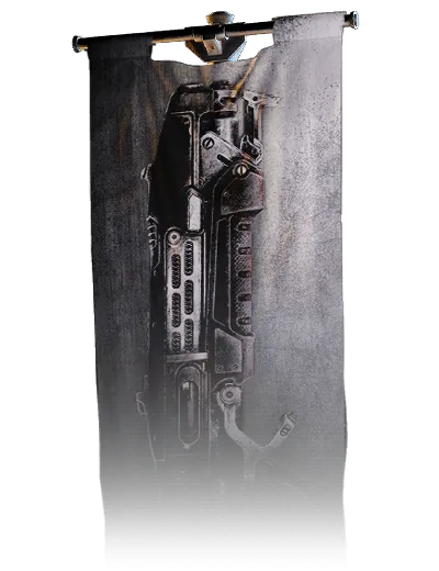 Gnasher, banner