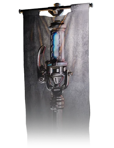 Stim Grenade, banner