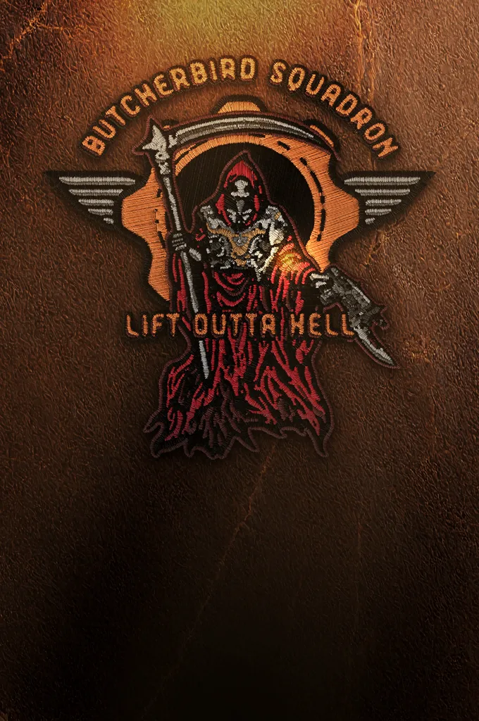 Lift Outta Hell (Large), emblem