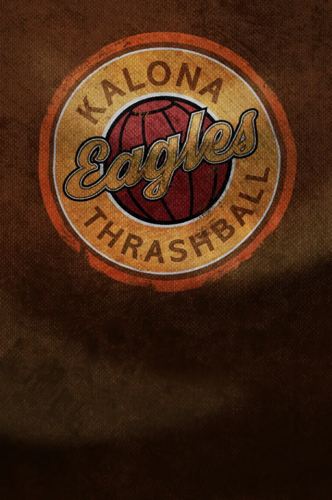 Kalona Eagles Thrashball (Large), emblem