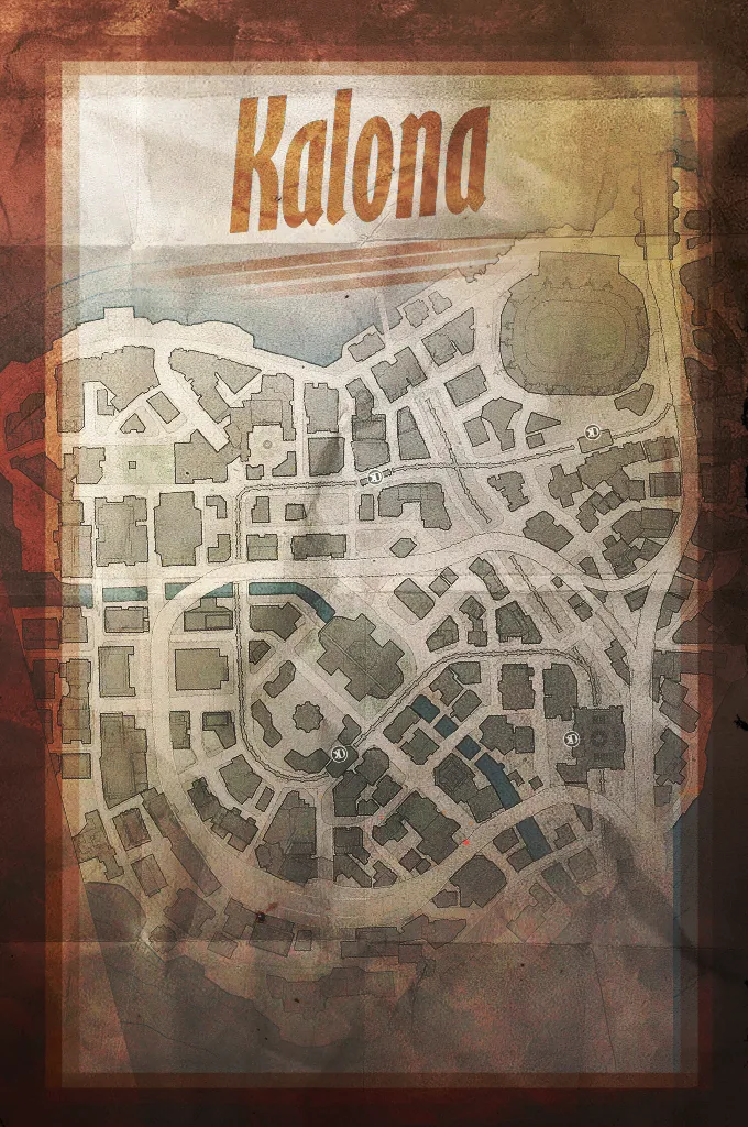 Downtown Map (Large), emblem