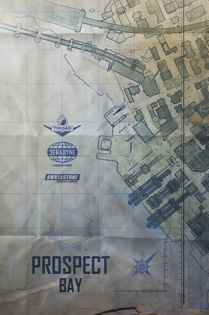 Prospect Bay Map (Large), emblem