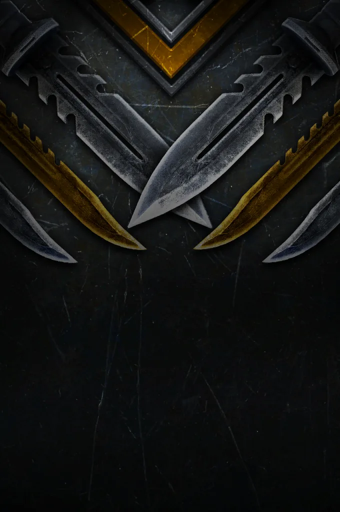 Knives (Large), emblem