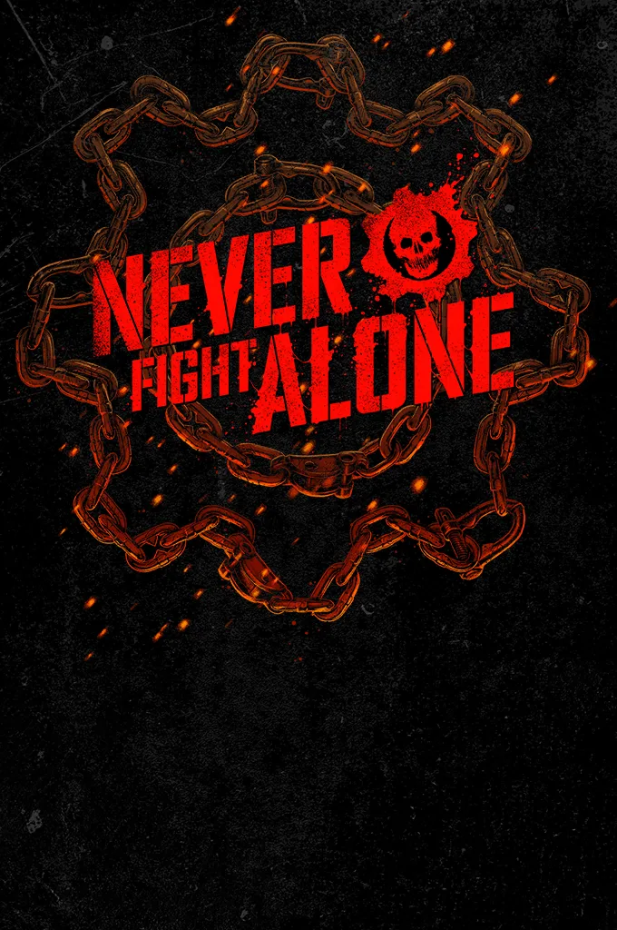 Never Fight Alone 2023 (Large), emblem