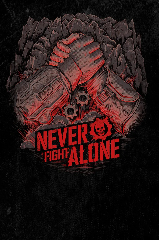 Never Fight Alone 2024 (Large), emblem
