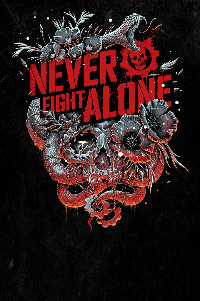 Never Fight Alone 2026 (Large), emblem