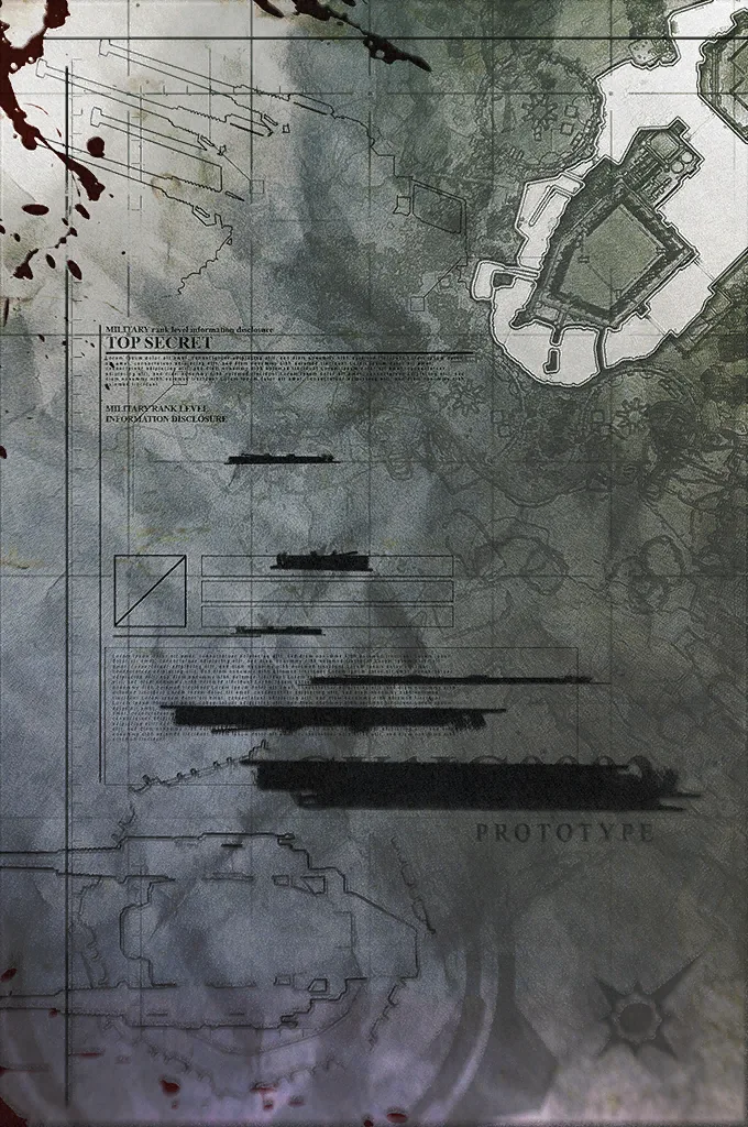 Recon Map, Overhead Camp (Large), emblem