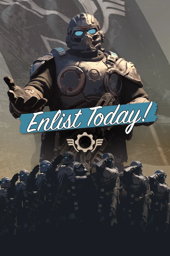 Enlist Today (Large), emblem