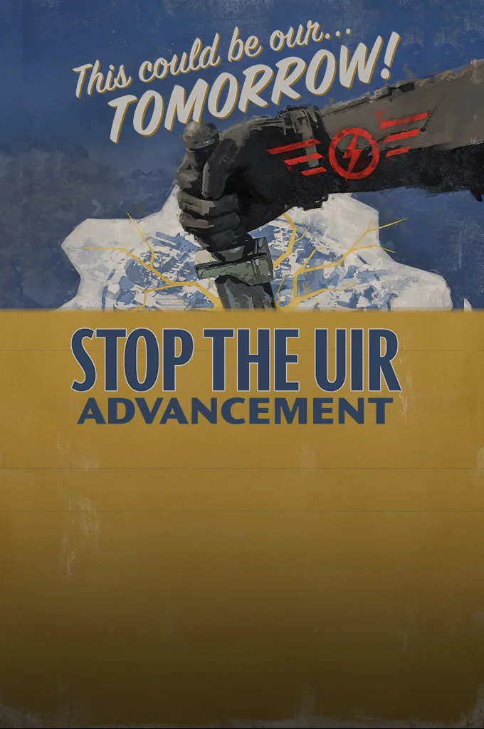 Stop The UIR Advancement (Large), emblem
