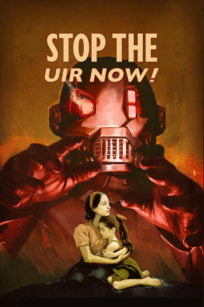 Stop The UIR (Large), emblem