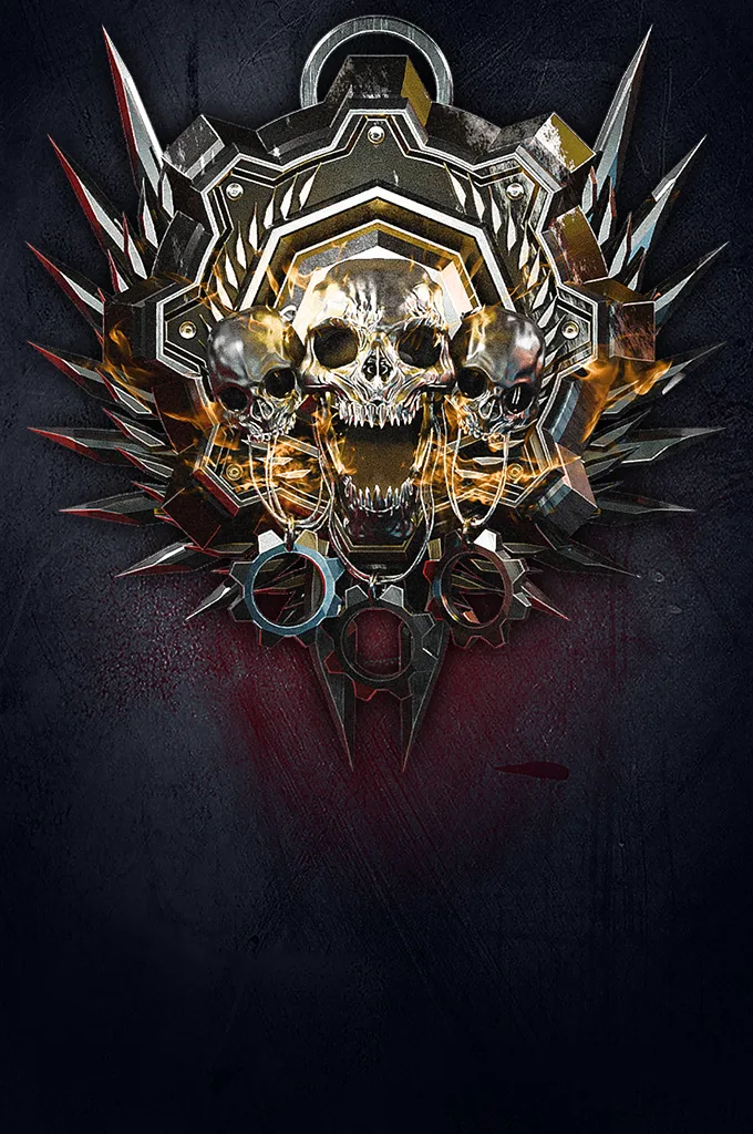 Dead Serious (Large), emblem