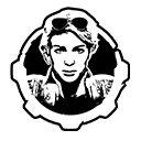 Repair Bay Gill head icon, portrait