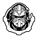 Female NCOG D-Flotilla Marine head icon, portrait
