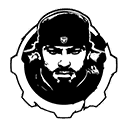 Bravo Squad Marcus head icon, portrait