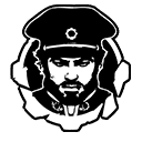 Ceremonial Marcus head icon, portrait