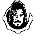 Bloodied Hunter Tai head icon, portrait