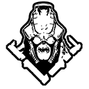 Elite Sniper head icon, portrait