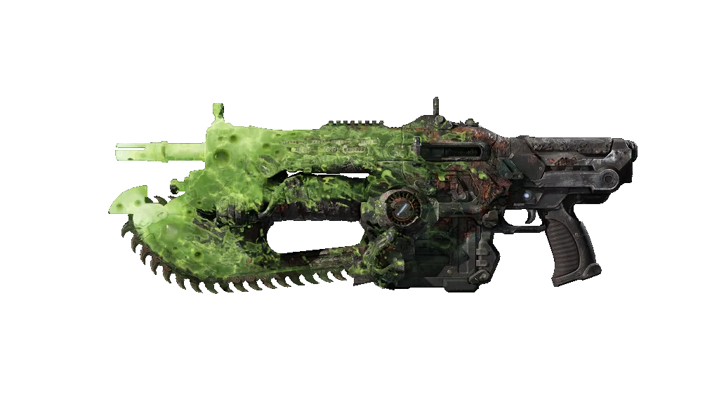 Acidic Prototype Lancer, weapon skin
