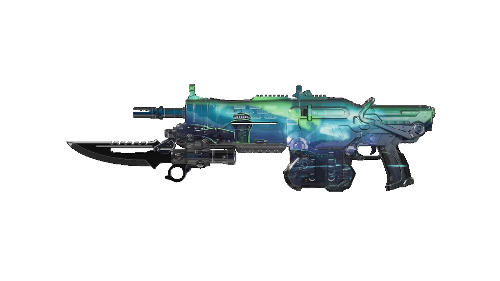 Aurora Borealis Lancer Mk1, weapon skin