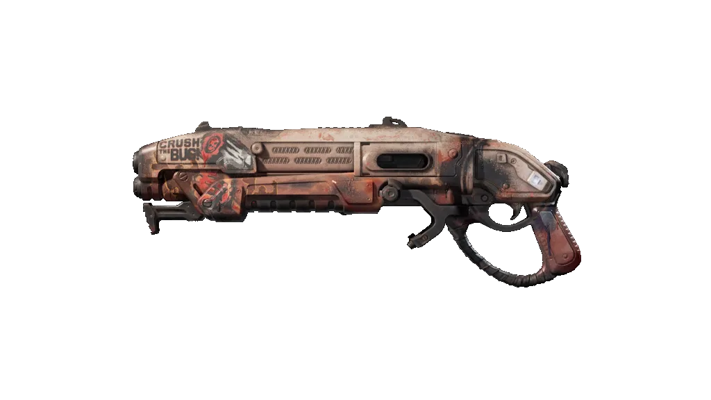 Crush the Bug Gnasher, weapon skin