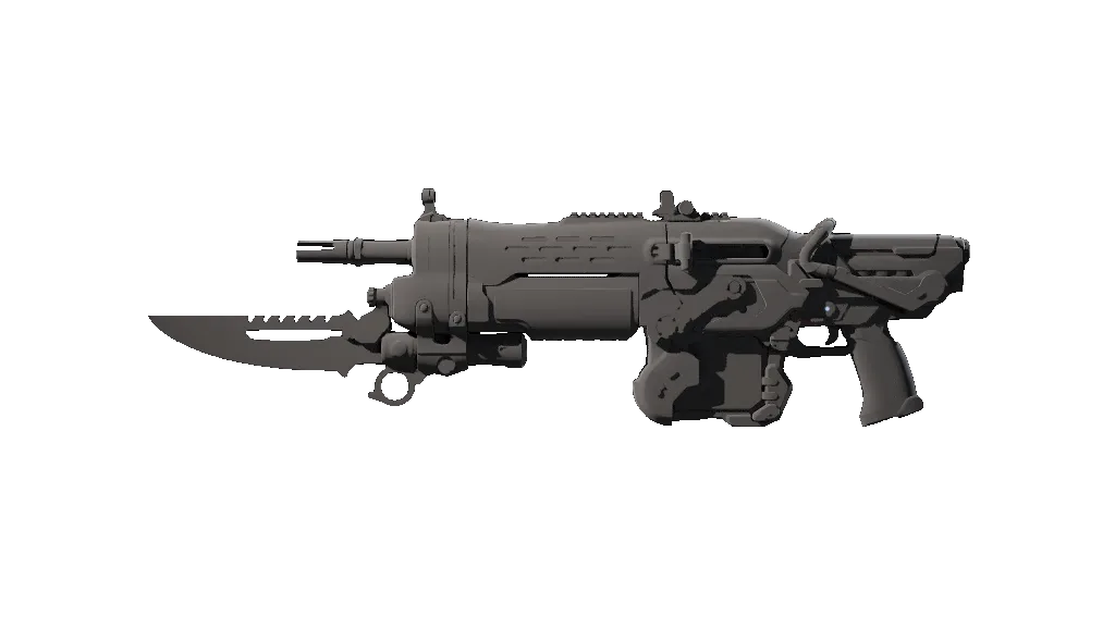 Caution Lancer Mk1, weapon skin