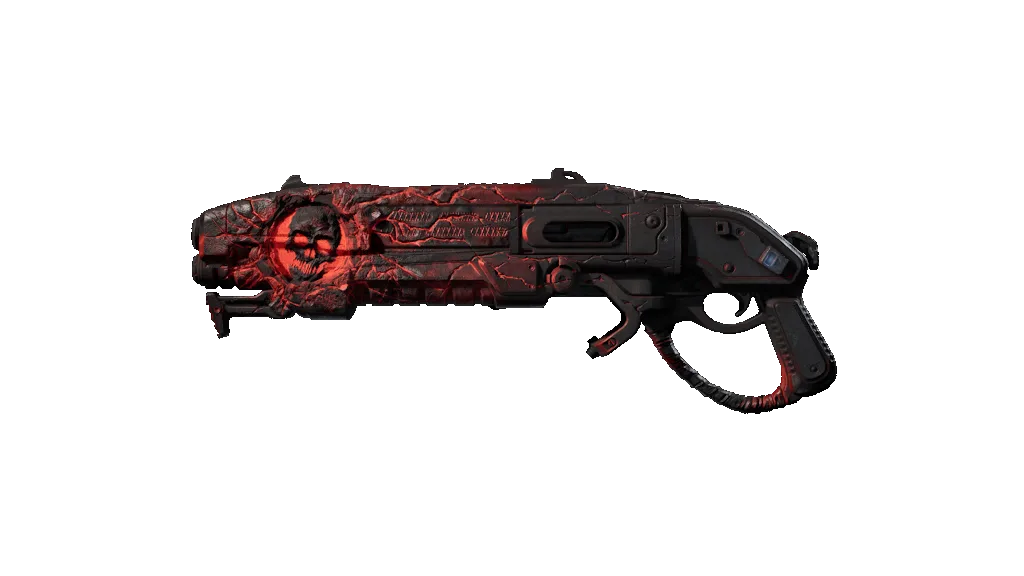 Emergence Omen Gnasher, weapon skin