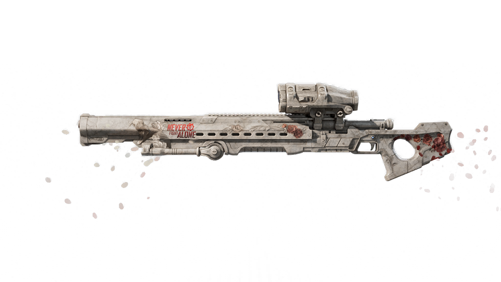 Never Fight Alone Longshot, weapon skin