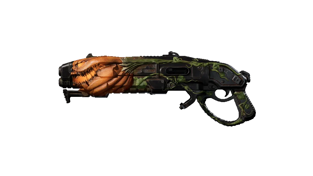Pumpkin's Grin Gnasher, weapon skin