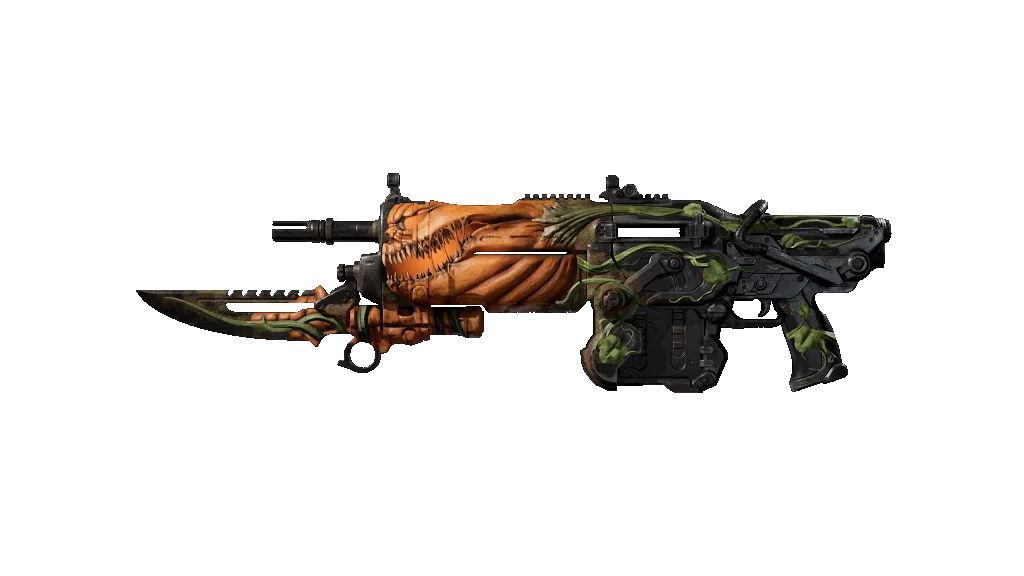 Pumpkin's Grin Lancer Mk1, weapon skin