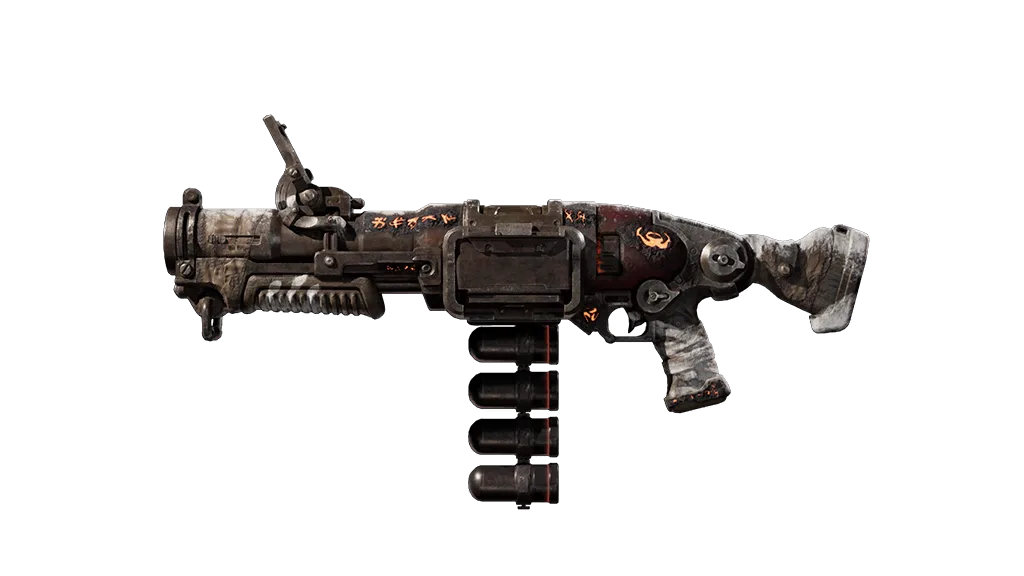 Inscribed Gut-Puncher (Locust), weapon skin