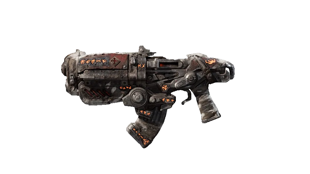 Inscribed Hammerburst (Locust), weapon skin