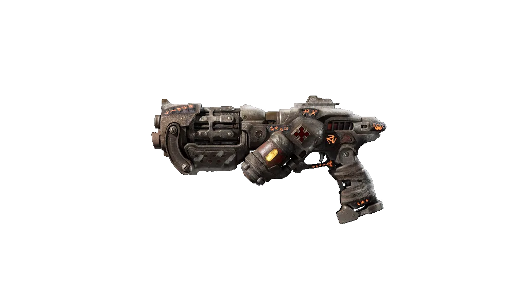 Inscribed Striga (Locust), weapon skin
