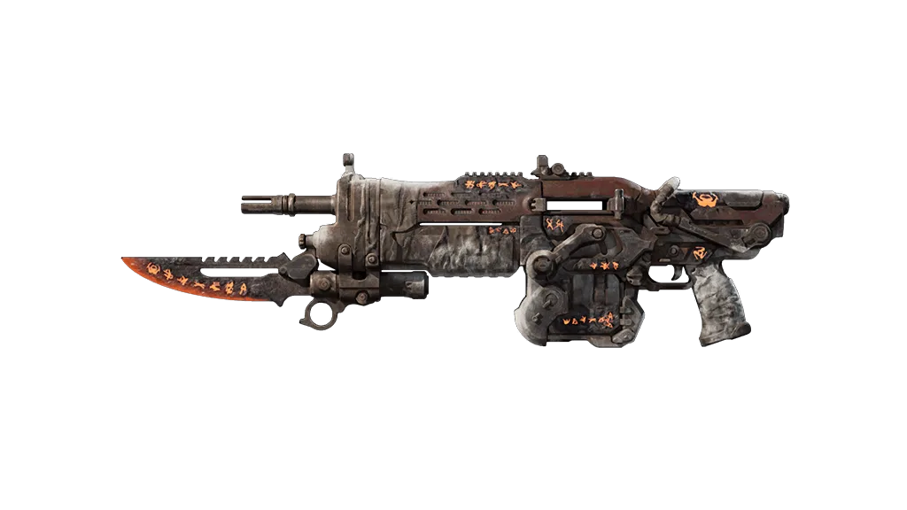 Inscribed Lancer Mk1 (Locust), weapon skin