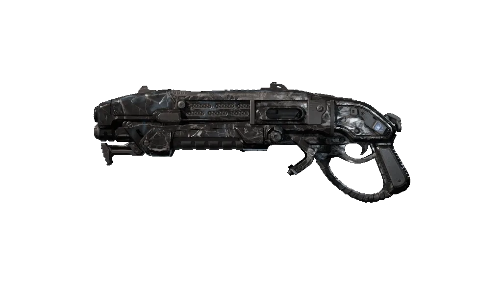Shining Onyx Gnasher, weapon skin