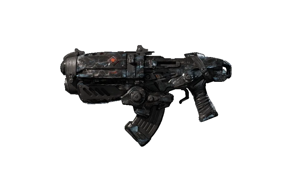 Shining Onyx Hammerburst, weapon skin