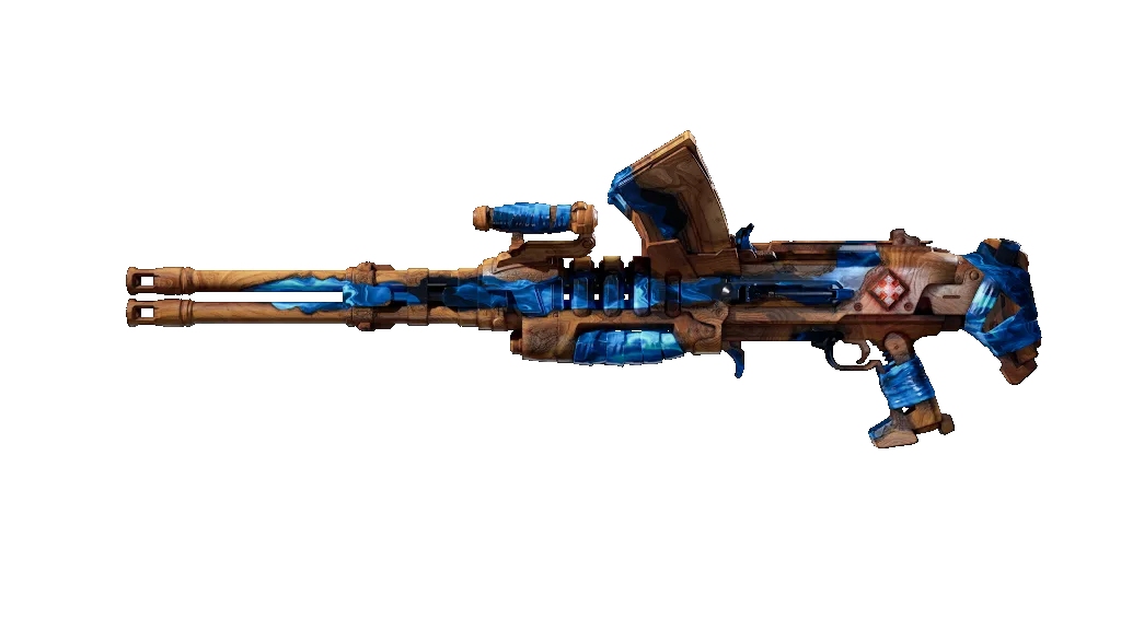 Team Wooden Resin Ripper, weapon skin