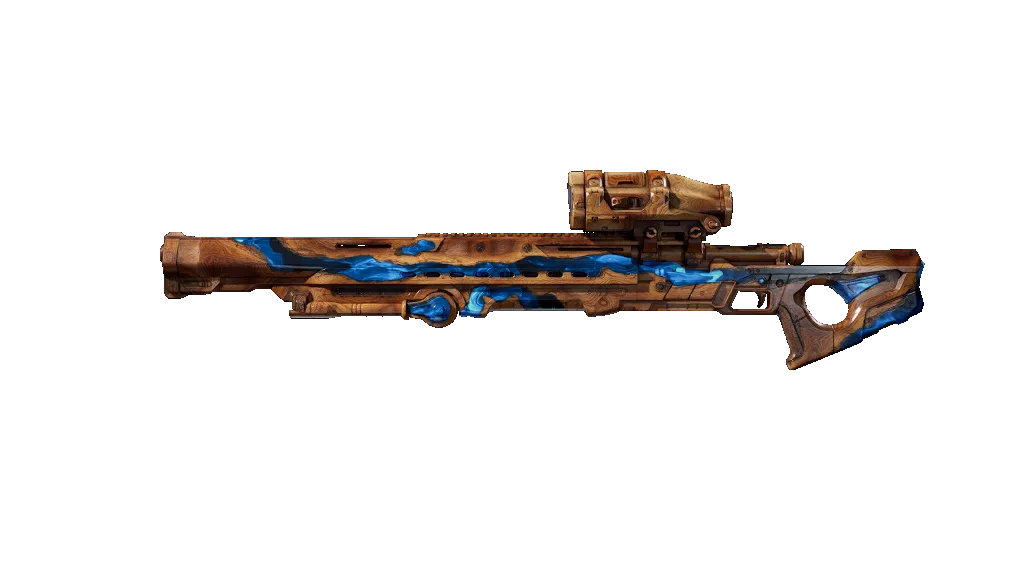 Team Wooden Resin Longshot, weapon skin