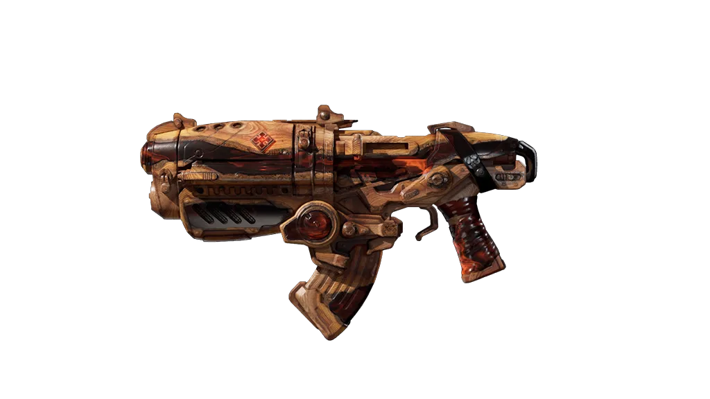 Team Wooden Resin Hammerburst (Locust), weapon skin