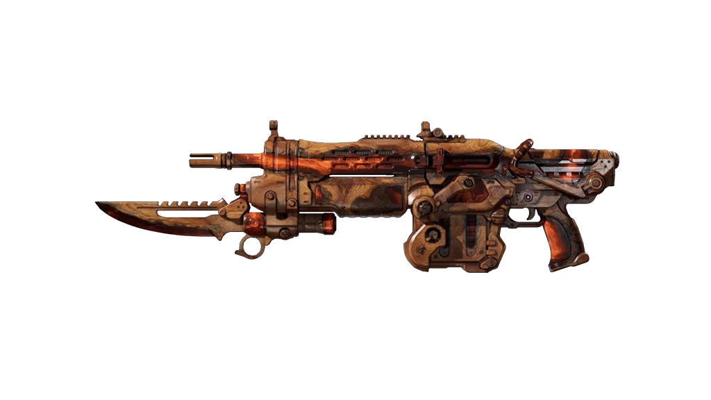 Team Wooden Resin Lancer Mk1 (Locust), weapon skin